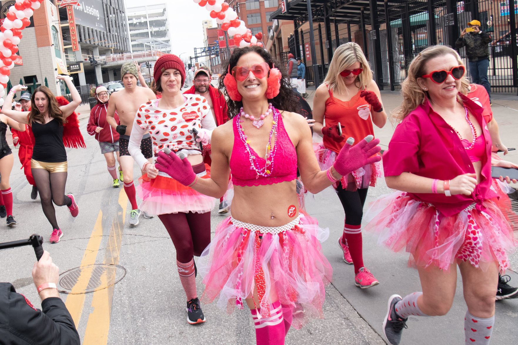 Cupid's Undie Run in St. Louis